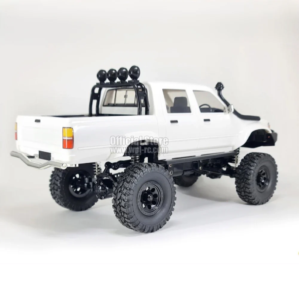 WPL 1/16 RC Hilux Truck (Off Road) [White] - Image 3