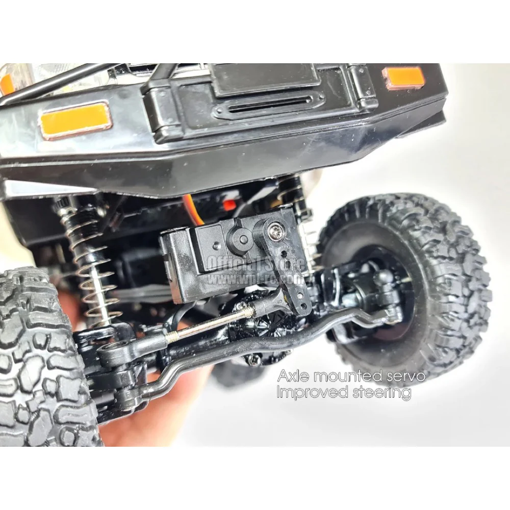 WPL 1/16 RC Hilux Truck (Off Road) [White] - Image 8