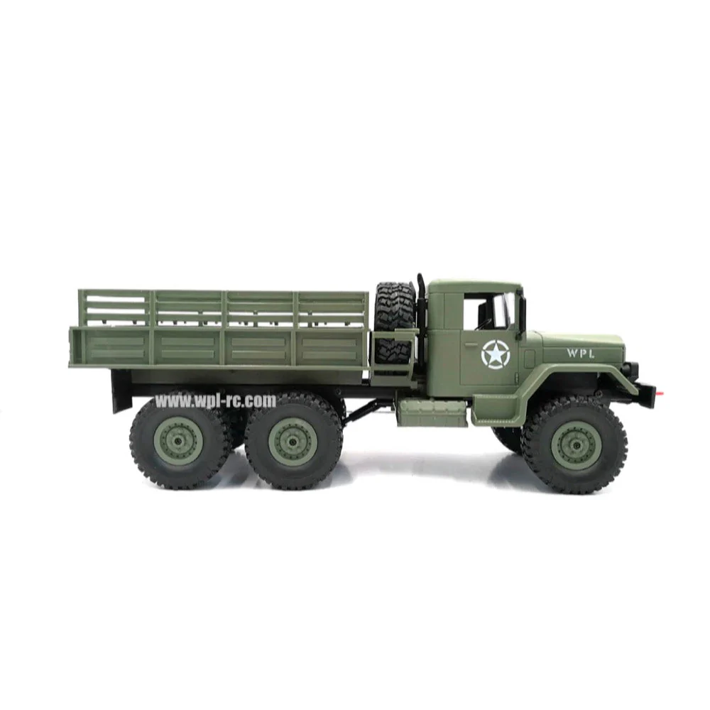 WPL B16 1/16 RC Military Truck RTR Green - Image 6