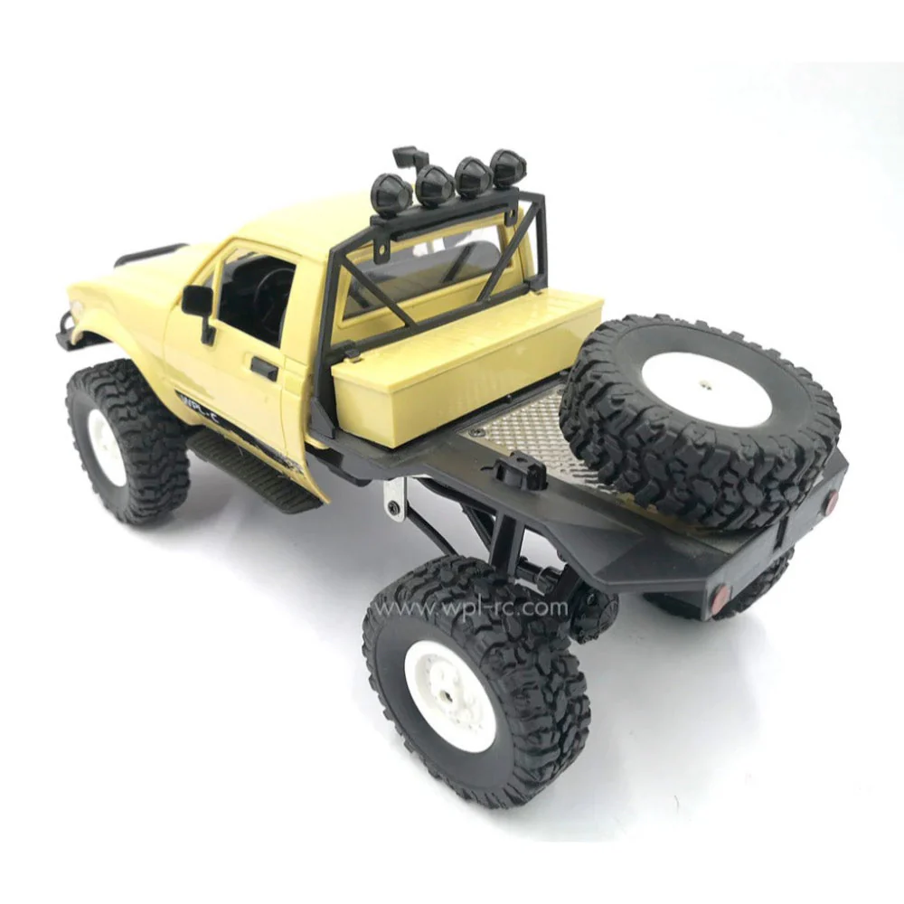 WPL C14 1/16 RC Single Cab Short-Bed RTR Beige - Image 5