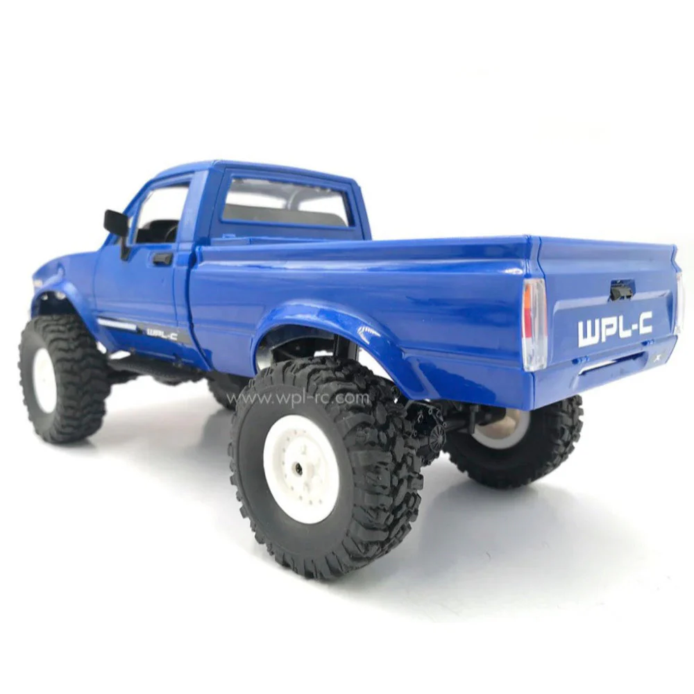 WPL C24 1/16 RC Pick-up Truck RTR Blue - Image 3