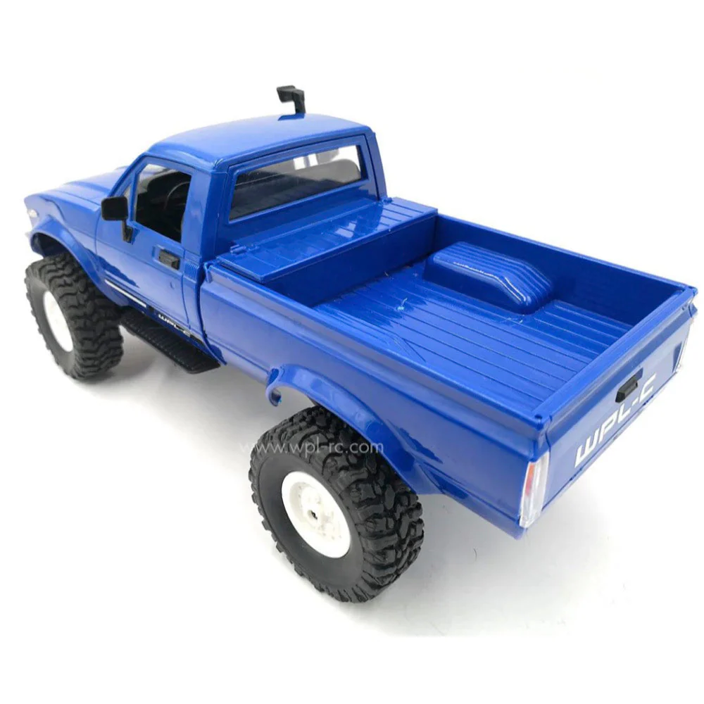 WPL C24 1/16 RC Pick-up Truck RTR Blue - Image 4