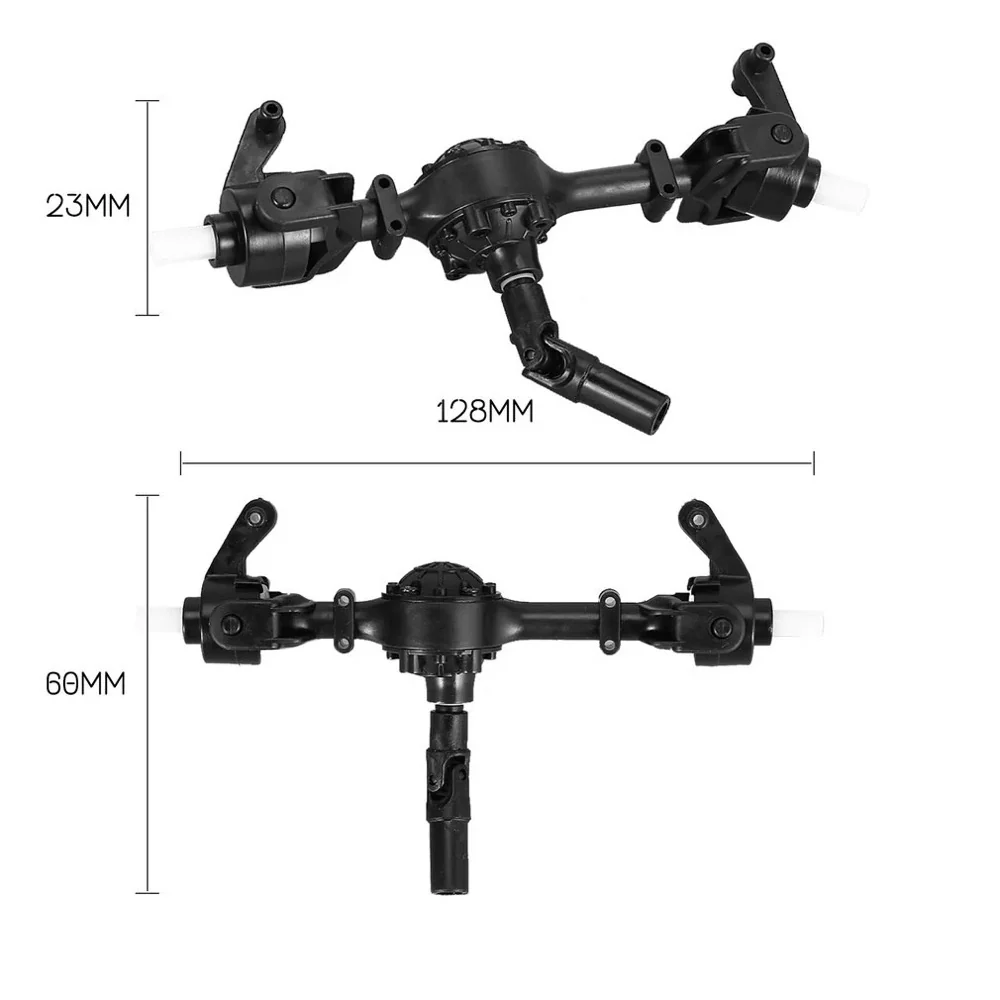 WPL Die-cast tooth front axle - Image 5