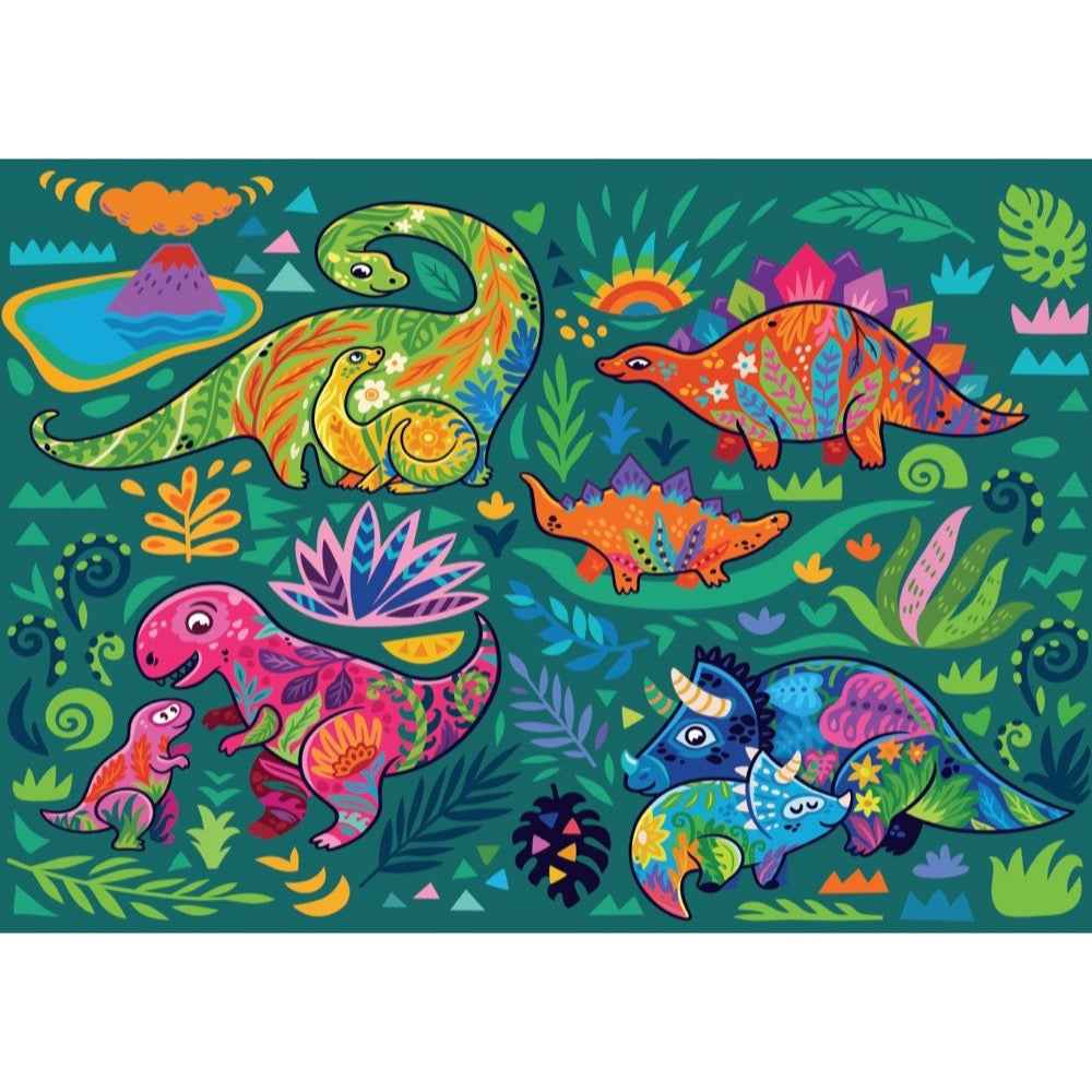 Yazz 3887 Dinosaurs 1000pc Jigsaw Puzzle - Image 2