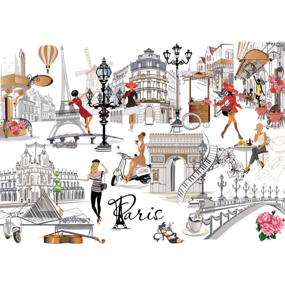 Yazz 3898 Paris 1000pc Jigsaw Puzzle - Image 2