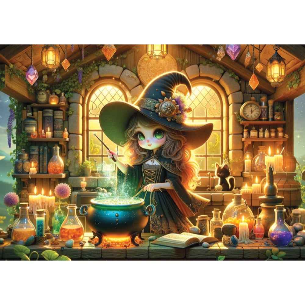 Yazz 4000 Lovely Witch 1000pc Jigsaw Puzzle - Image 2