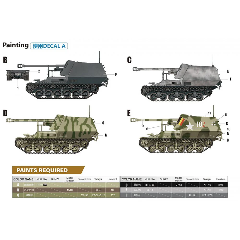 Zimi Model 35075 1/35 7.5cm PAK.40/1 auf. Gw.Lr.s.(f) Sd.Kfz.135 Marder German 50 ton type SSy45 Flatcar Schwerer Platformwagen - Image 3